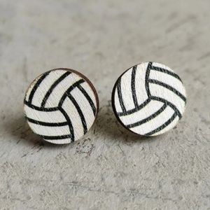 Volleyball Earrings